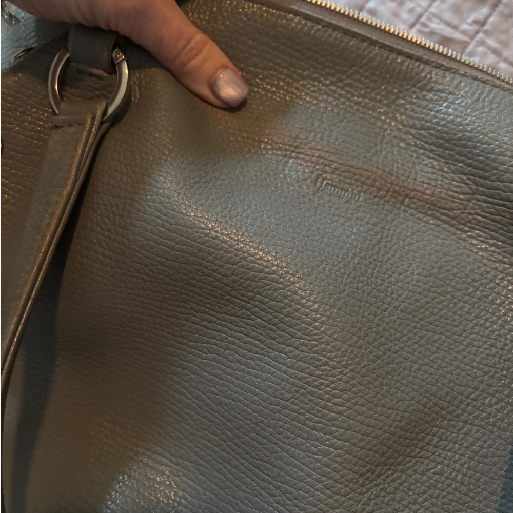Hammitt Elegant Gray Leather classic Bag - Picture 15 of 16